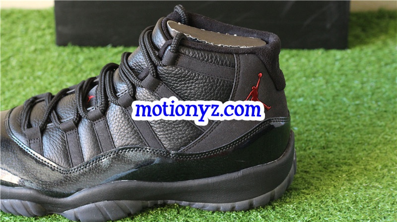 Authentic Air Jordan 11 Retro 72-10 Black Custom